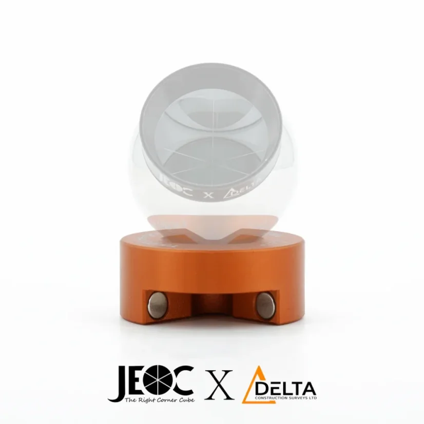 JEOC podložka pre 1.5" guľový hranol - JEOC podložka na 1.5" guľový hranol: rohová