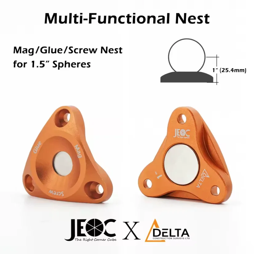 JEOC podložka pre 1.5" guľový hranol - JEOC podložka na 1.5" guľový hranol: multi functional