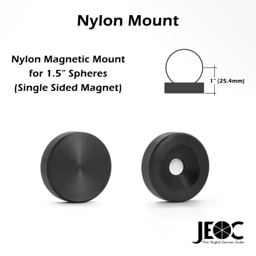 JEOC podložka pre 1.5" guľový hranol - JEOC podložka na 1.5" guľový hranol: nylonová