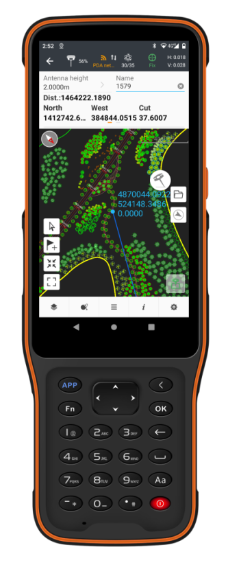 CHCNAV HCE600 - ovládač+držiak